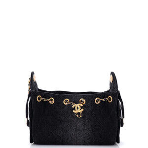 Chanel Mini 25 Hobo Bag Quilted Denim